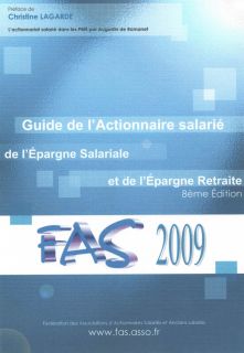 Couverture Guide FAS 2009-2010 / Pref. Madame Christine LAGARDE
